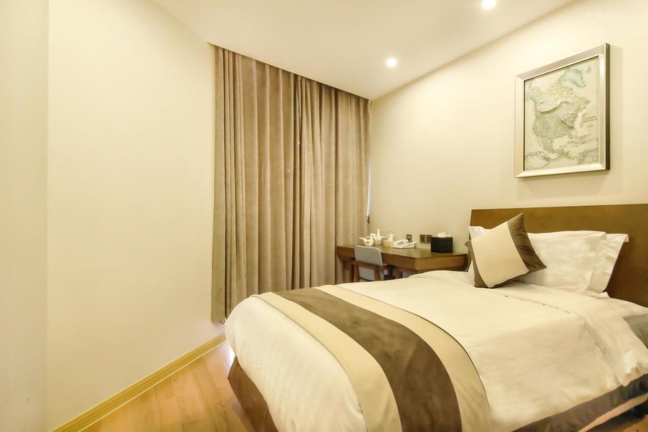 Green Court Residence Jinqiao Diamond Shanghai Exterior foto