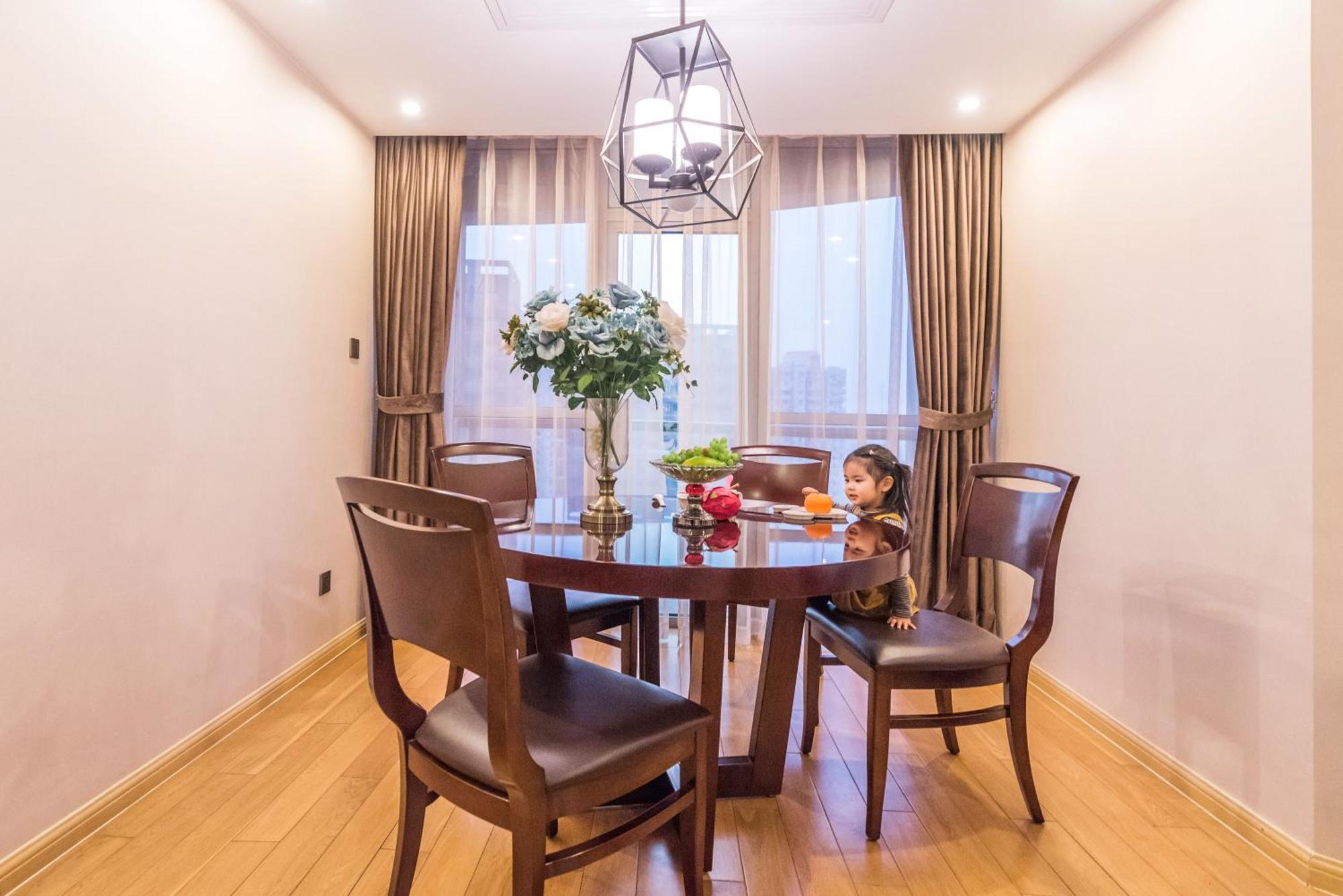 Green Court Residence Jinqiao Diamond Shanghai Exterior foto