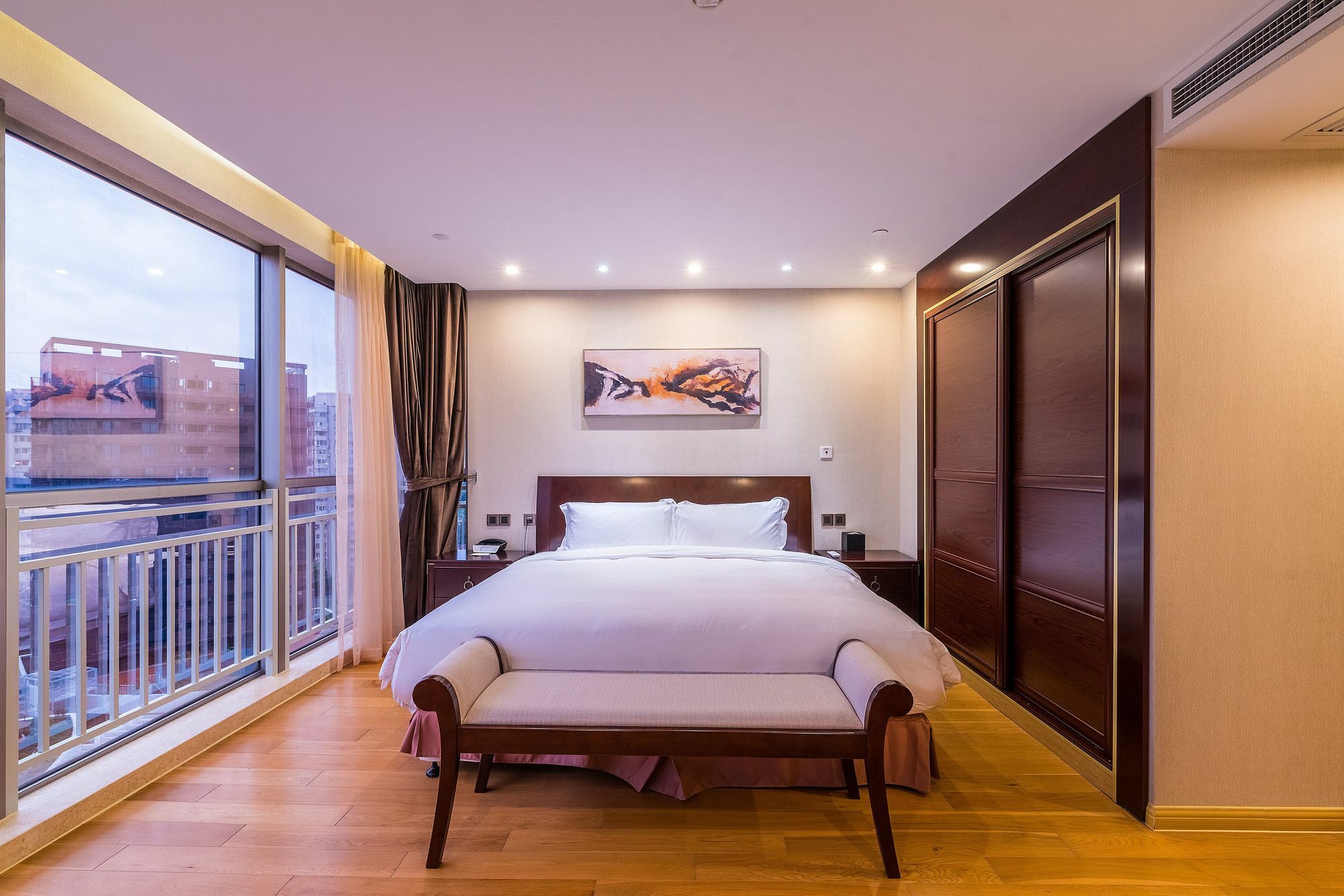 Green Court Residence Jinqiao Diamond Shanghai Exterior foto