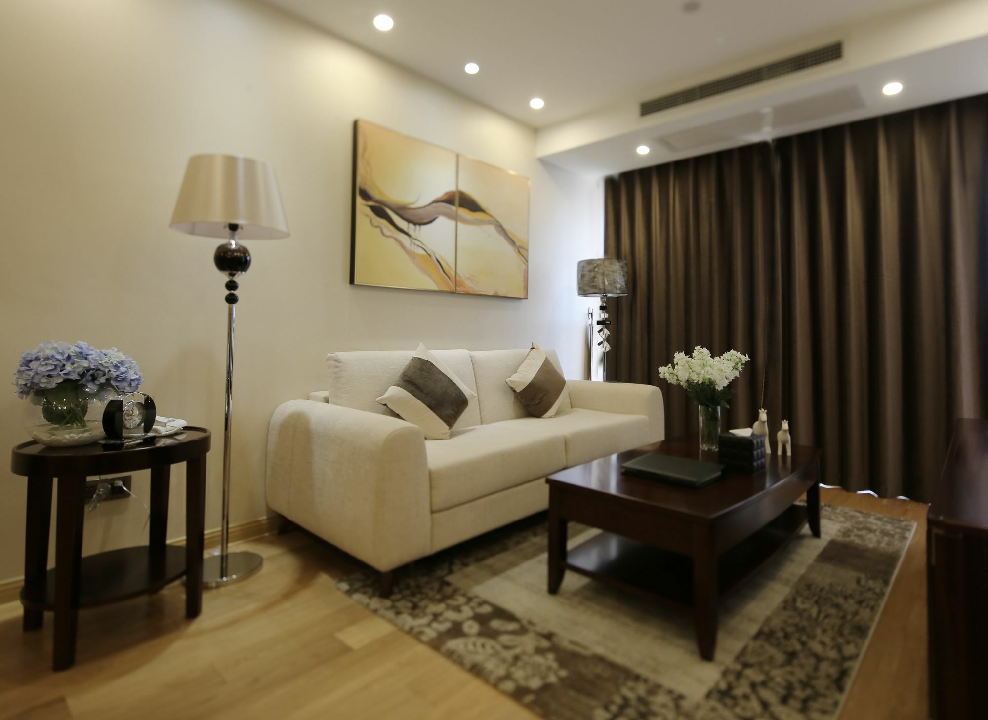Green Court Residence Jinqiao Diamond Shanghai Exterior foto