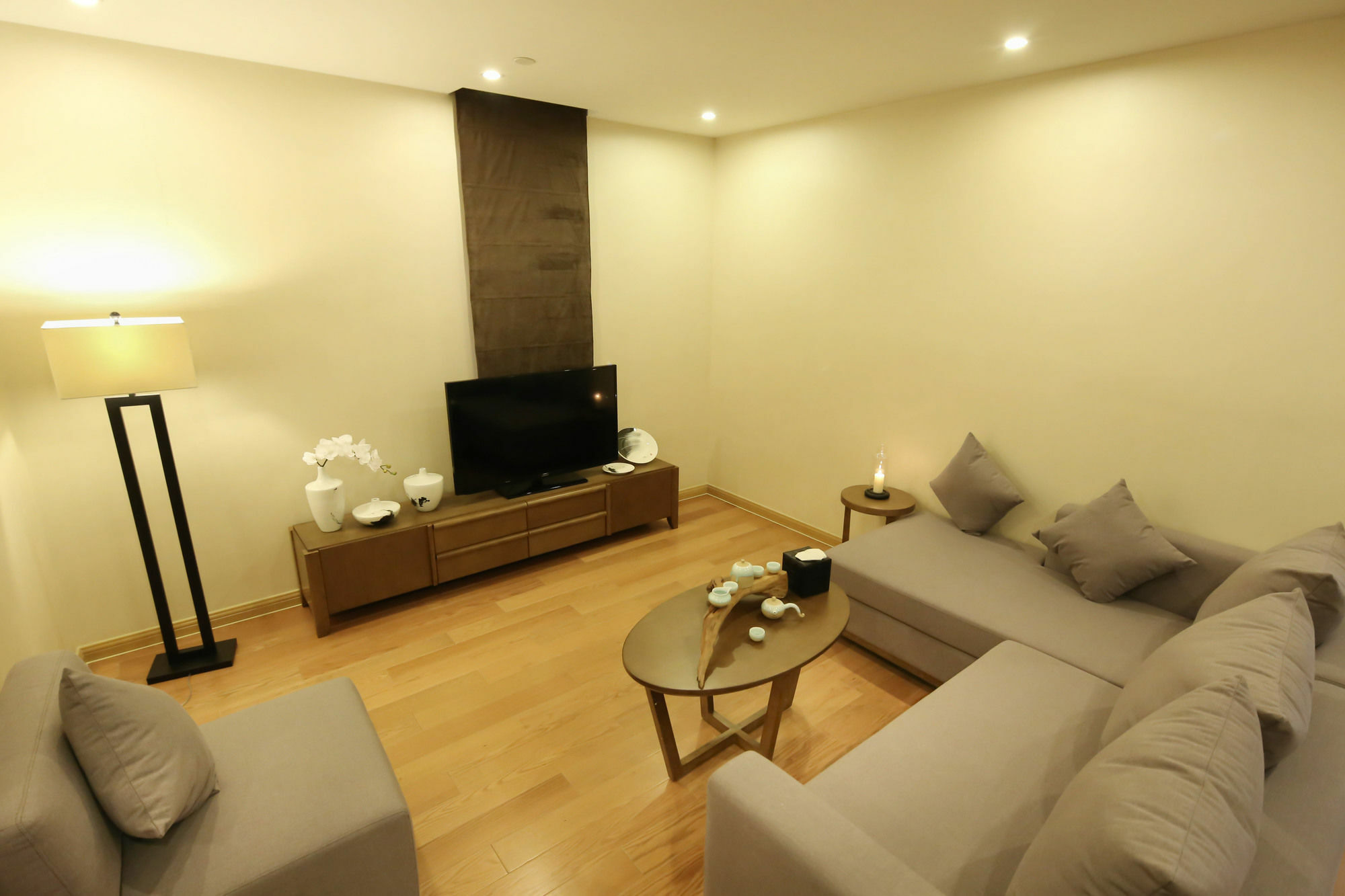 Green Court Residence Jinqiao Diamond Shanghai Exterior foto